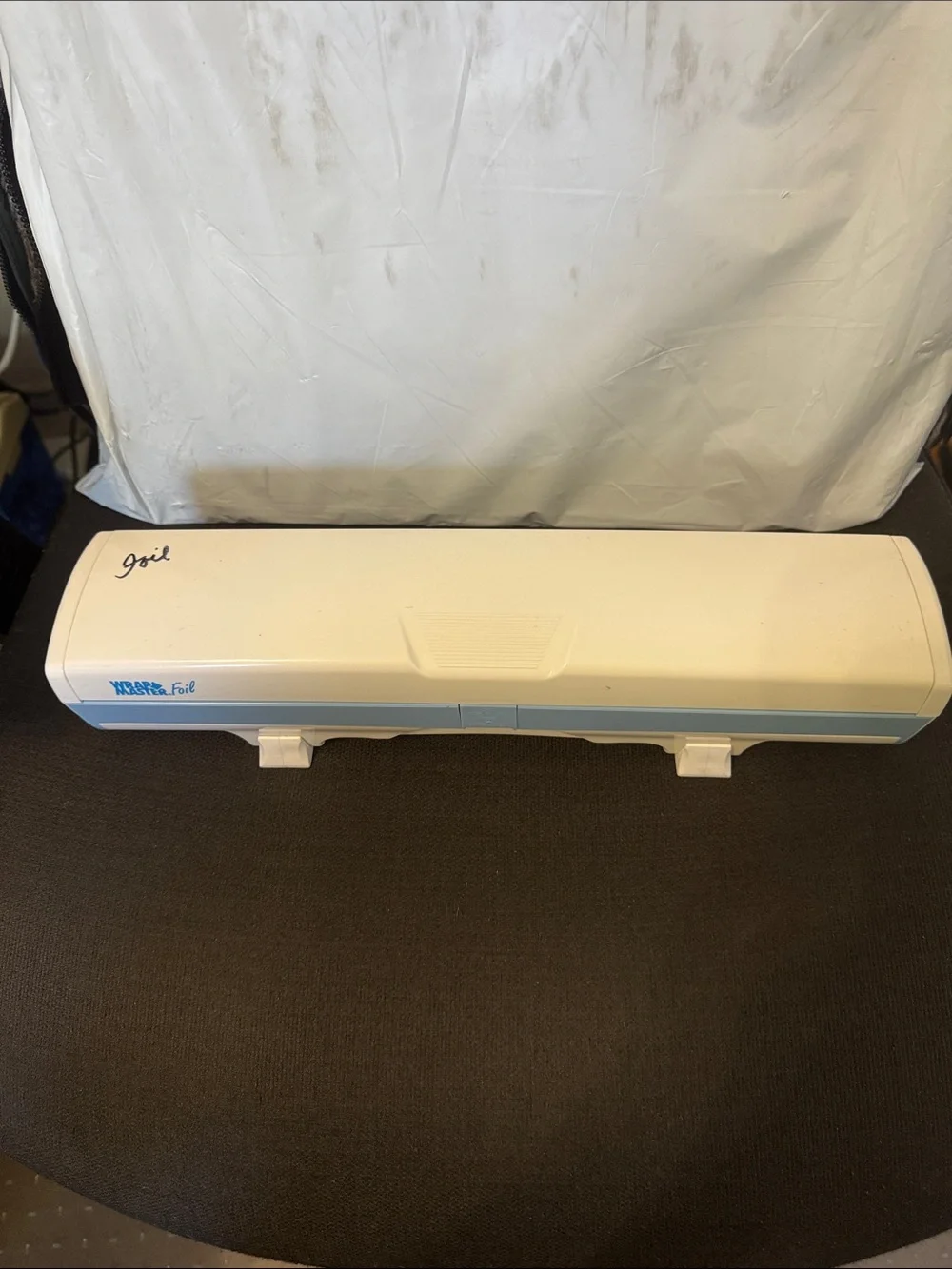 Wrap Master Foil Dispenser model 1500 in White and Light Blue